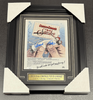 CHEECH & CHONGS UP IN SMOKE TOMMY / MARTIN AUTOGRAPHED FRAMED 8X10 MOVIE POSTER PHOTO JSA COA