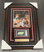 JIM VALVANO SIGNED AUTOGRAPHED CUT FRAMED W 8X10 PHOTO PSA DONT EVER GIVE UP