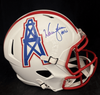 Warren Moon Houston Oilers Autographed Speed Full Size Helmet Beckett Bas