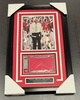 PAUL BEAR BRYANT AUTOGRAPHED ALABAMA BAS BECKETT CUT WITH FRAMED 8X10 PHOTO
