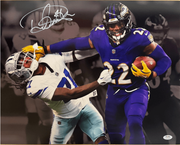 Derrick Henry Autographed Signed Authentic 16x20 Photo Baltimore Ravens PSA