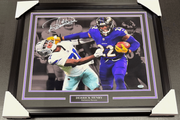 Derrick Henry Baltimore Ravens Autographed 16x20 Photo Framed PSA Authentic