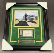 Arnold Palmer Signed Autographed Index BAS Beckett Framed With 8x10 Photo