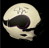 Justin Jefferson Signed Autographed Minnesota Vikings Mini Helmet Jsa Coa White