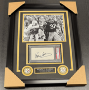 FRANCO HARRIS PSA INDEX IMMACULATE RECEPTION AUTOGRAPHED FRAMED 8X10 PHOTO #4