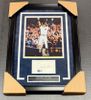 Derek Jeter Autographed Cut Framed 8x10 Photo Bas Beckett New York Yankees Bas