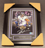 RAY LEWIS AUTOGRAPHED RAVENS SUPER BOWL MVP FRAMED 8X10 PHOTO BAS BECKETT HOLO