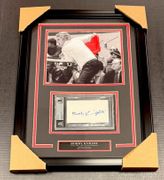 Bobby Knight Signed Autographed Beckett Authentic Bas Framed With 8x10 Photo