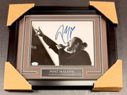 Post Malone Authentic Autographed Signed Music 8x10 Framed Photo Jsa Coa