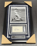 Roger Maris New York Yankees Signed Authentic Autographed Cut Framed 8x10 Photo Psa