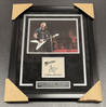 James Hetfield Signed Autographed Cut Framed w/ 8x10 Photo Metallica Authentic James Hetfield Signed Autographed Cut Framed w/ 8x10 Photo Metallica Authentic
