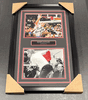 BOB BOBBY KNIGHT AUOTGRAPHED 8x10 FRAMED PHOTO JSA COA THROWING CHAIR
