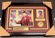 Joe Gibbs Washington Redskins Authentic Autographed Signed Cd Framed 8x10 Photo