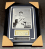 Mickey Mantle Autographed Framed Cut Beckett Bas Framed 8x10 Photo New York Yankees