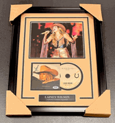 Lainey Wilson Signed Authentic Autographed Cd Psa Framed 8x10 Photo Country