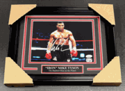 MIKE TYSON Baddest Man SIGNED AUTOGRAPHED 8X10 PHOTO FRAMED JSA COA