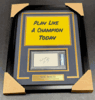 Lou Holtz Notre Dame Signed Autographed Index Psa Framed w/ 8x10 Photo Lou Holtz Notre Dame Signed Autographed Index Psa Framed w/ 8x10 Photo