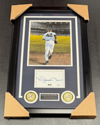 Mariano Rivera Authentic Signed Autographed Cut Yankees 8x10 Photo Framed JSA COA