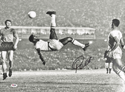 Psa Sticker Only Pele Bicycle Kick Authentic Autographed 16x20 Soccer Photo