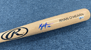 RYAN O'HEARN SIGNED AUTOGRAPHED BALTIMORE ORIOLES BASEBALL BAT BECKETT BAS HOLO