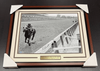 RON TURCOTTE TRIPLE CROWN SECRETARIAT AUTOGRAPHED FRAMED 16X20 PHOTO Beckett BAS