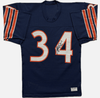 Vintage Walter Payton Autographed Signed Chicago Bears Jersey Jsa Letter Coa