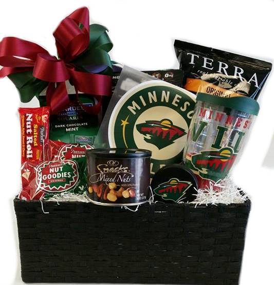 Minnesota Wild Gift Basket