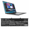 DELL 2M0C5, 9FTVV, F5HR2, JXM4G Laptop Computer Battery For Precision 5680 DELL 2M0C5, 9FTVV, F5HR2, JXM4G Laptop Computer Battery For Precision 5680