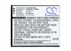 NGM  Mobile, Smartphone Battery For  Vorwarts