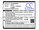 Highscreen  B2800 Mobile, Smartphone Battery For  Omega Prime XL
