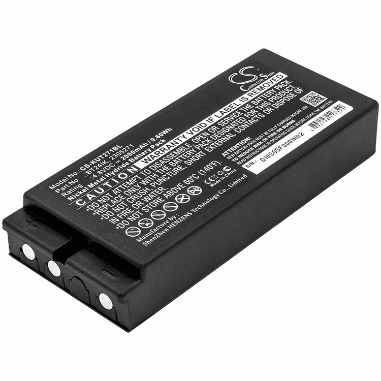 IKUSI 2305271, BT24IK Crane Remote Control Battery For BERLINDE, GH, IK3, IK3