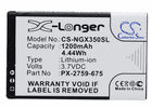 Navgear PX-2759-675 GPS Navigation Battery For Motorradnavi SLX-350, TourMate Navgear PX-2759-675 GPS Navigation Battery For Motorradnavi SLX-350, TourMate