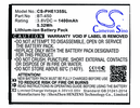 Philips AB1200CWMT Mobile, Smartphone Battery For E135x, Xenium E135x Philips AB1200CWMT Mobile, Smartphone Battery For E135x, Xenium E135x