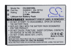 Sharp  SHBBW1, XN-1BT62, XN-1BT82 Mobile, Smartphone Battery For  8010C, 825SH,