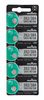 Murata 392/384TS 5-Pack, SR41, SR736W, SR736SW Silver Oxide High Drain Button Cell Batteries Murata 392/384TS 5-Pack, SR41, SR736W, SR736SW Silver Oxide High Drain Button Cell Batteries
