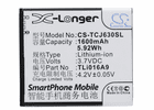 TCL TLi016A9 Mobile, Smartphone Battery For J600T, J630T TCL TLi016A9 Mobile, Smartphone Battery For J600T, J630T