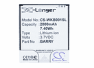 Wiko BARRY Mobile, Smartphone Battery For Barry, Barry Dual SIM Wiko BARRY Mobile, Smartphone Battery For Barry, Barry Dual SIM