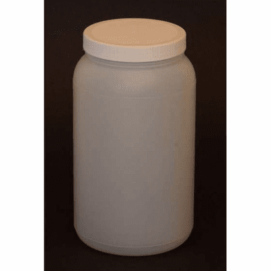 1/2 Gallon HDPE Wide Mouth Jars,12 Case Pack