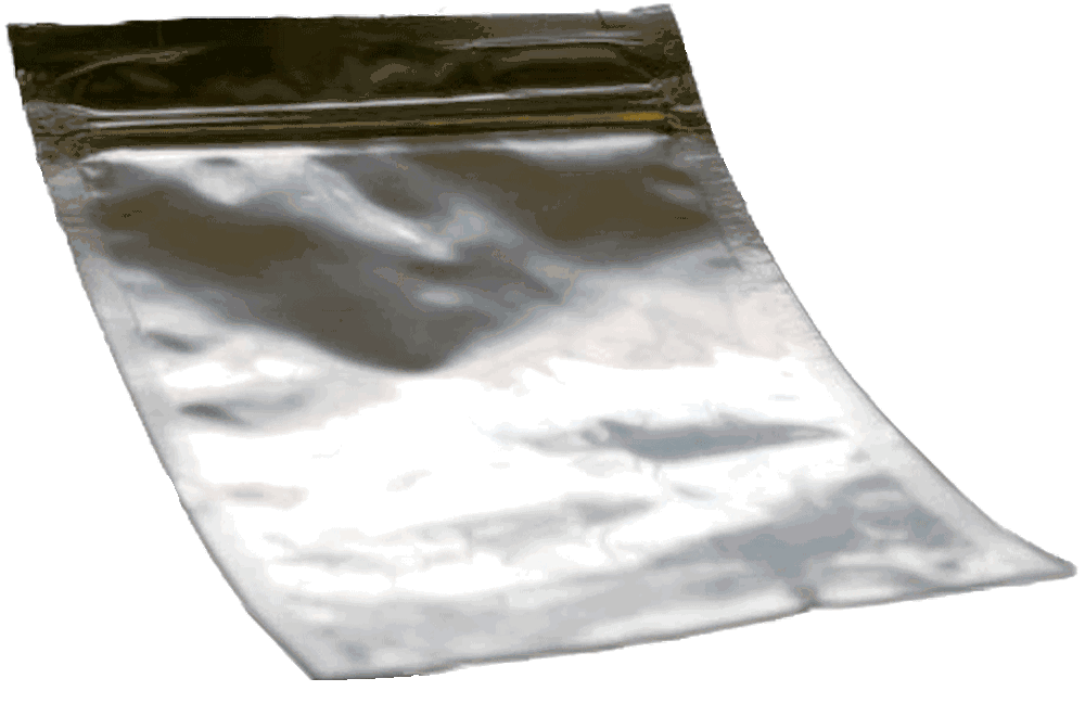 1.25 Gallon Heat Seal Mylar Bag ZipLock(12"x13") 20 Pack