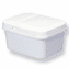 1 gal. short Square Ez Stor Bucket Pail and lid, 12 Pack | Included Reclosable Lids