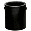 1 Gallon Black plastic paint can, with ears, 10 Case Pack