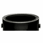 1 Gallon Black plastic paint can, with ears, 10 Case Pack