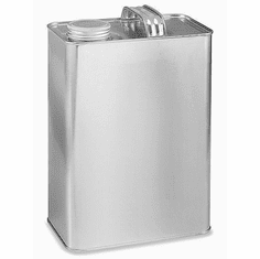 1 Gallon F-style Oblong Screw-Top Metal Cans 1 1/4" Alpha Neck| 10 Pack