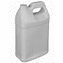 1 Gallon F Style Polyethylene Bottles with Shipping Boxe,4 Pack