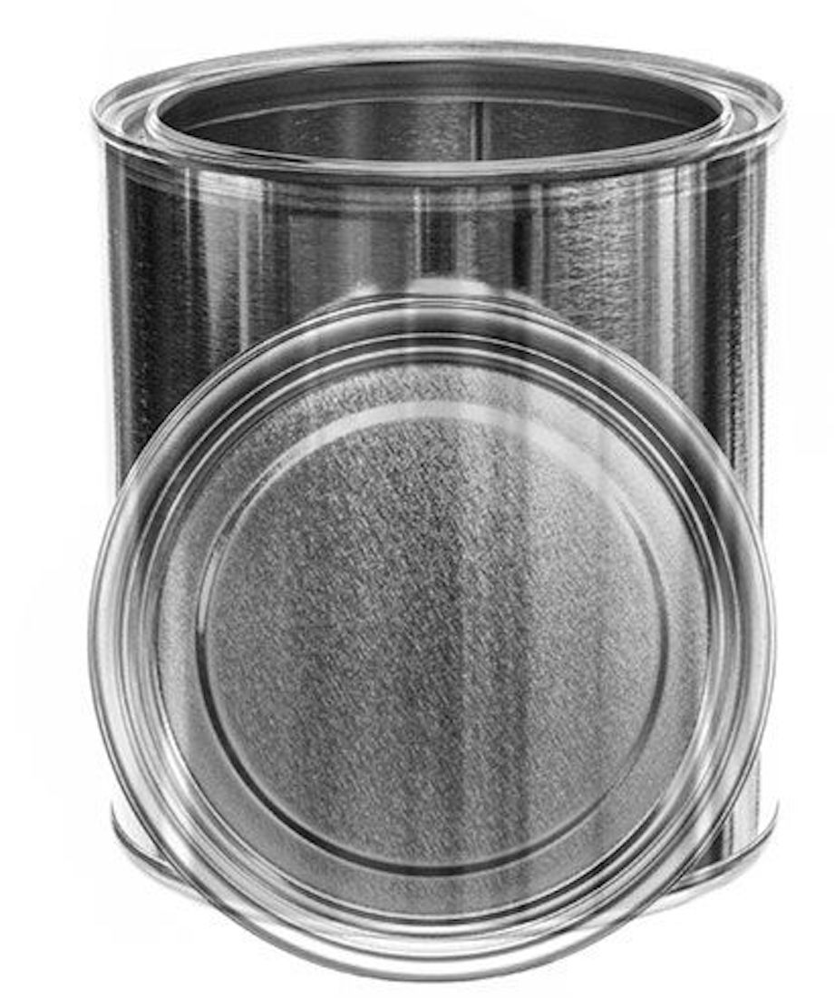 1 Pint Can Unlined Paint Cans,12 Pack