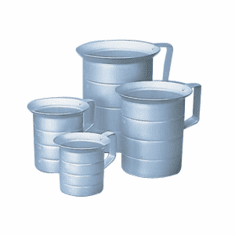 1 Pint Seamless Aluminum Measures