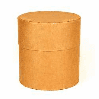 10 Gallon Round All-Fiber Corrugated Cardboard Drums With Corrugated Cardboard Fiber Lid