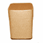 10 Gallon Square All-Fiber Corrugated Cardboard Drum With  Corrugated Cardboard Lid