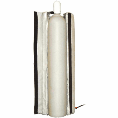 10" x 47" (254 mm x 1194 mm) Hazardous Area Rated Gas Cylinder Warmer CSA Class I Division 120v 150w <br><font color="#008000" >Free Shipping</font>