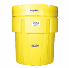 110 gal.  Plastic Salvage Drum